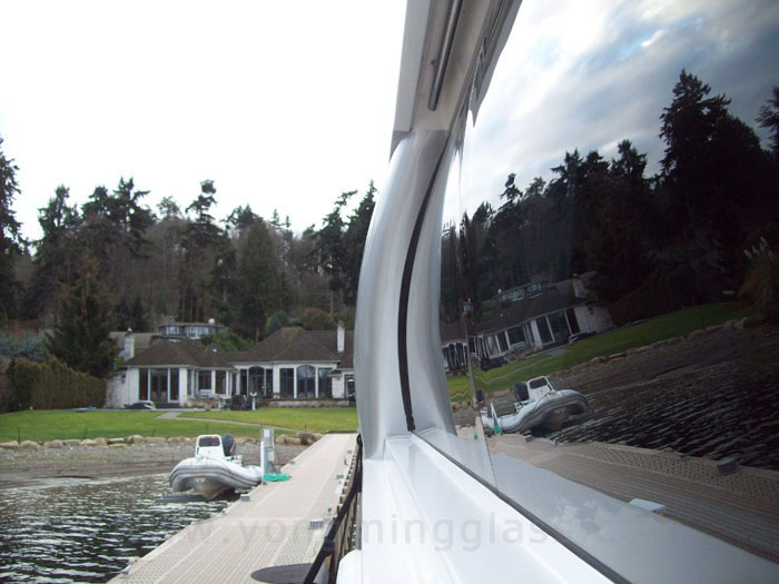 Bent Glass for Yacht Windscreens