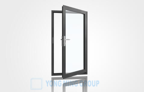 FLAT-OPEN  ALUMINIUM GLASS DOOR